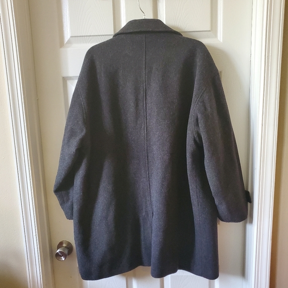 Men's Aberdeen collection 100% Wool Pea coat - Picture 5 of 8